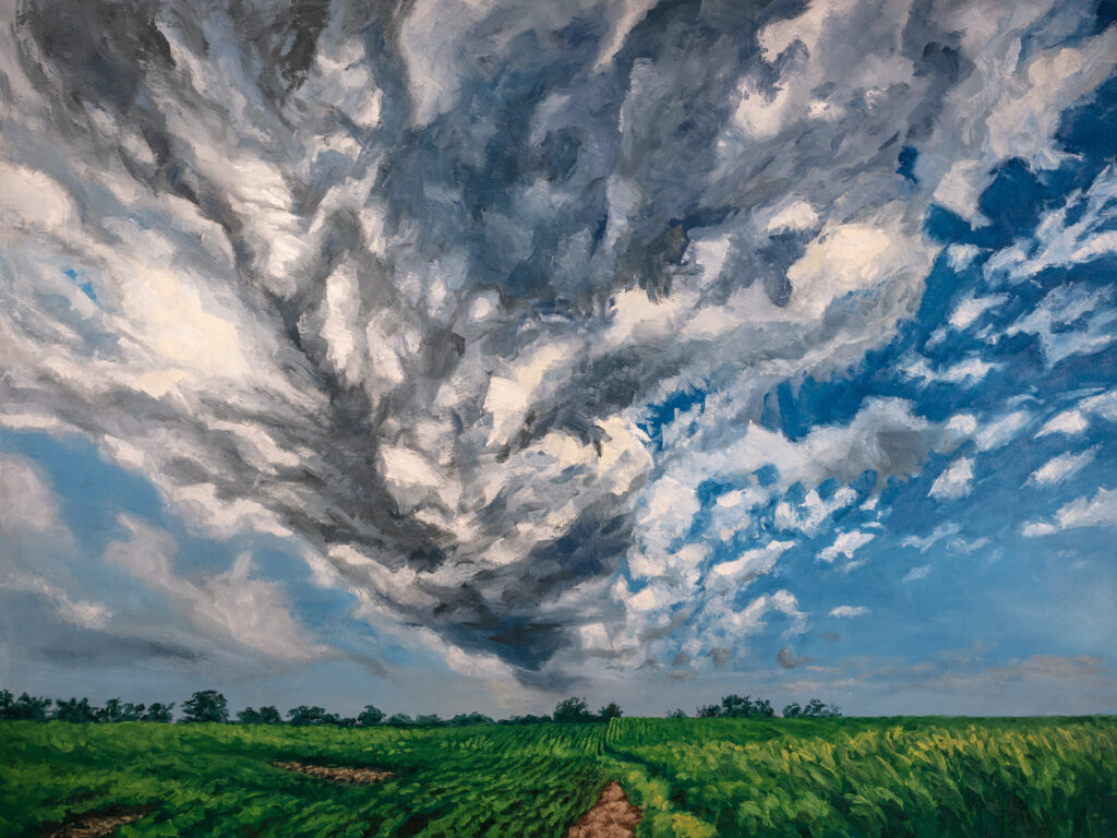Expanse, Mid-Summer, original oil painting by Jonathan Goodding
