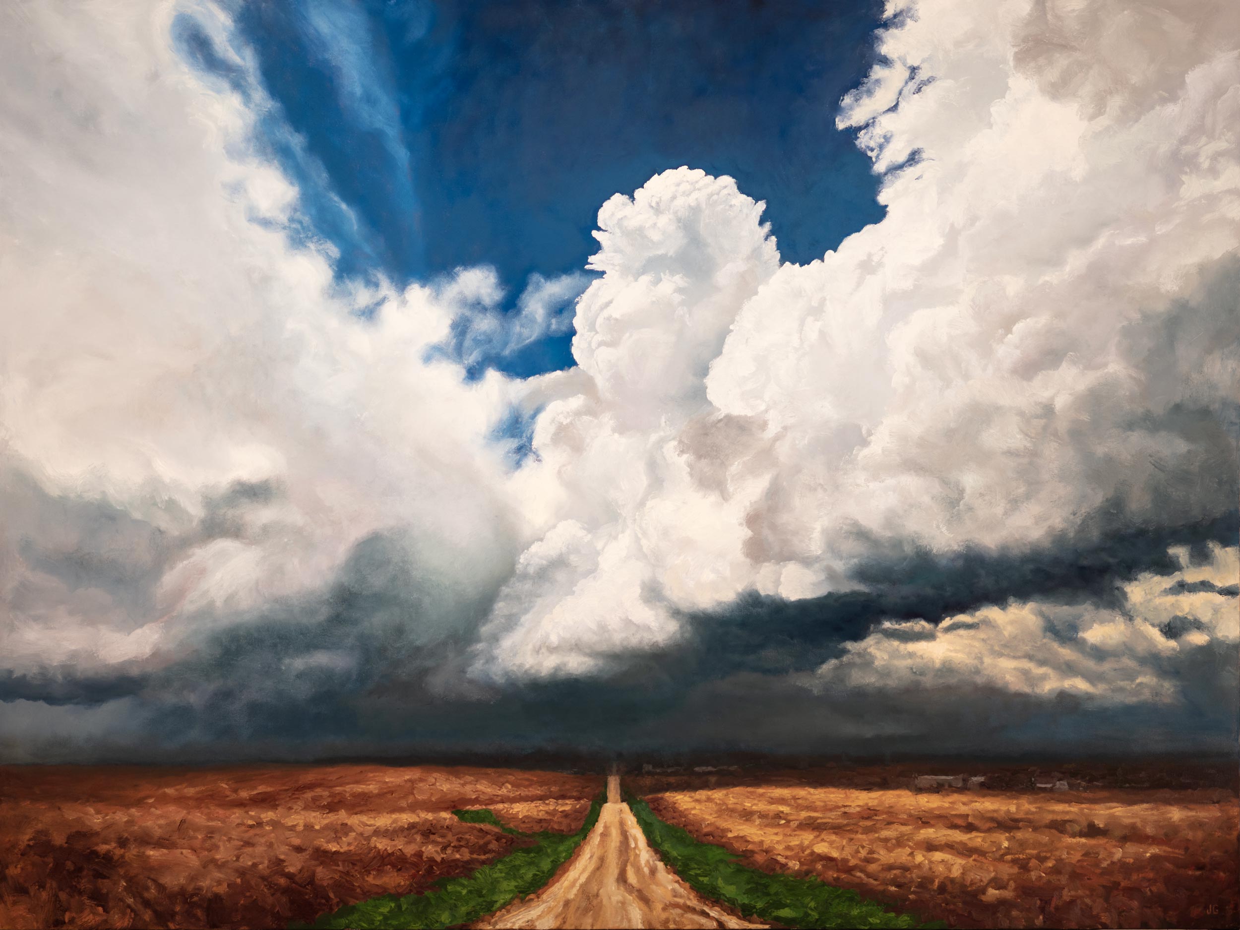 Jonathan Goodding Fine Art — Nebraska landscape painting